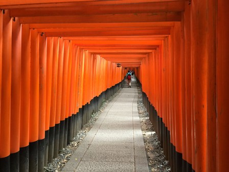 小さい千本鳥居